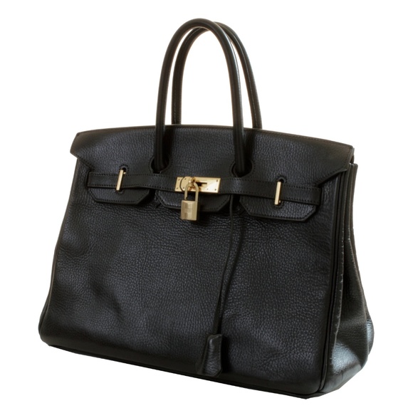 Hermes Handbags - Hermes Birkin Bag 35cm Tote Ardennes Vintage